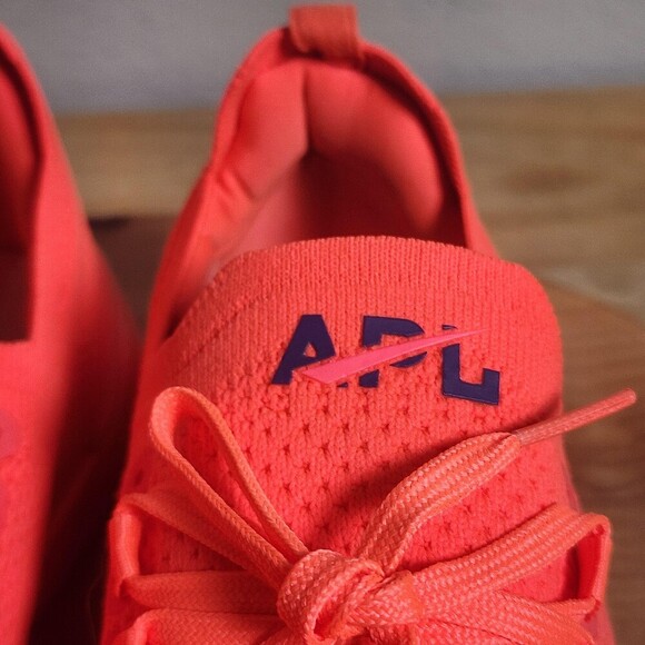 APL Techloom Breeze Shoes Mens Size 10 Orange Knit Running Sneakers Athletic main image 12
